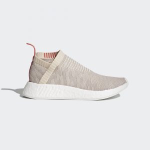 Adidas Wmns NMD CS2 Primeknit PK Linen/Vapour Grey/White Shadow Knit (CQ2039)