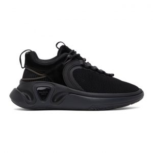 Balmain Black Reflective B-Runner Sneakers (VM1C261TTRM)