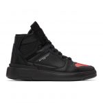 Givenchy Black and Red Wing Hi Sneakers (BH002JH0SS009)