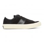 Tom Ford Black Cambridge Low-Top Sneakers (*J0974T-CRU)