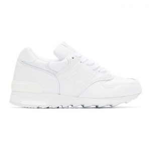 New Balance White Made In US 1400 Sneakers (M1400B)