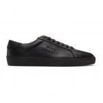 Saint Laurent Black Snake Court Classic SL/06 Sneakers (650003 0ZS11)