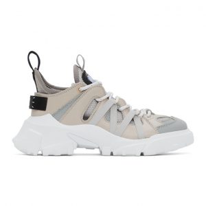 MCQ Beige Orbyt Descender Sneakers (652433 R2734)