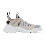 MCQ Beige Orbyt Descender Sneakers (652433R2734)
