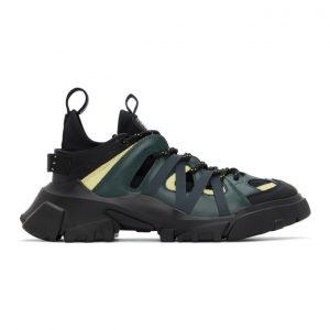 MCQ Green Orbyt Descender Sneakers (652433R2736)