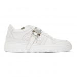 1017 ALYX 9SM White Buckle Sneakers (AAUSN0014LE01.S21)