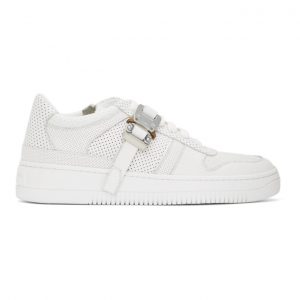 1017 ALYX 9SM White Buckle Sneakers (AAUSN0014LE01.S21)