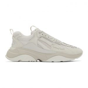 AMIRI Grey Bone Runner Sneakers (MFS001-035)