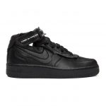 Comme des Garcons Black Nike Edition Air Force 1 Mid Sneakers (GF-K108-001)