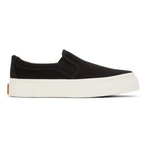 Good News Black Yess Slip-On Sneakers (GNYESS002)
