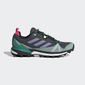adidas TERREX Skychaser LT GTX Schuh Core Black / Light Purple / Glory Green (EG1734)
