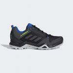adidas TERREX AX3 GORE-TEX Wanderschuh Core Black / Dgh Solid Grey / Signal Green (EF3311)