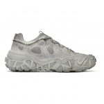 Acne Studios White Distressed Lace-Up Sneakers (BD0131-)