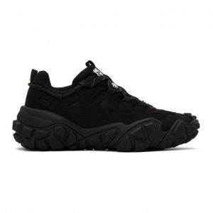 Acne Studios Black Lace-Up Sneakers (BD0124-)