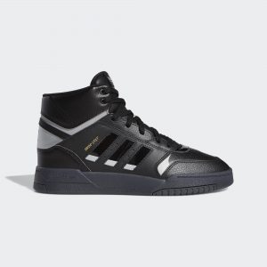 adidas Drop Step Schuh Core Black / Silver Metallic / Core Black (EF7141)