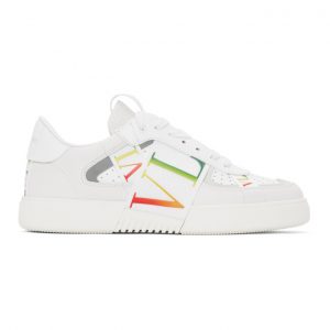Valentino White Valentino Garavani Bands VL7N Low-Top Sneakers (VY2S0C58GWJ)