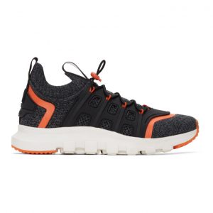 Z Zegna Grey Techmerino Sock 2.0 Sneakers (LHTPU-A4917X)