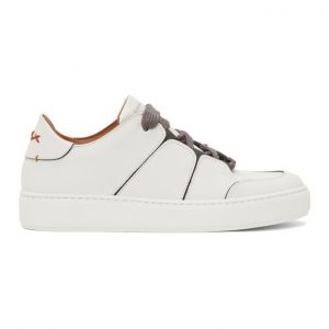 Ermenegildo Zegna Off-White Tiziano Sneakers (LHSWI-A2975X)