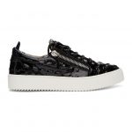 Giuseppe Zanotti Black Vernischa May London Sneakers (RU00010 87358)