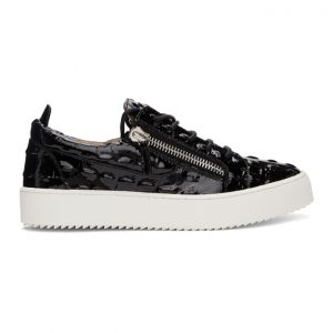 Giuseppe Zanotti Black Vernischa May London Sneakers (RU00010 87358)