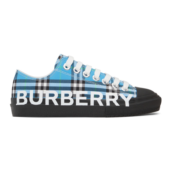 Burberry Blue Check Larkhall Sneakers (8039520)