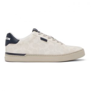 Coach 1941 Taupe Signature Lowline Sneakers (G5025 SHQ)