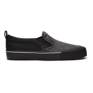 Coach 1941 Black Citysole Skate Slip-On Sneakers (C3170 CBK)