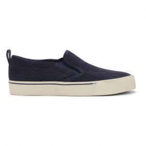 Coach 1941 Navy Suede Citysole Skate Slip-On Sneakers (C3168 COB)