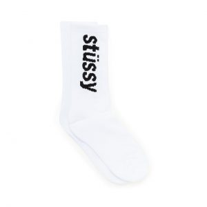 Stüssy Helvetica Jacquard Crew Socks  (138742-1201)