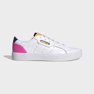 adidas  Sleek Schuh Cloud White / Hazy Orange / Screaming Pink (FY5058)