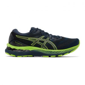 Asics Blue and Green Gel-Nimbus 23 Lite-Show Sneakers (1011B007)