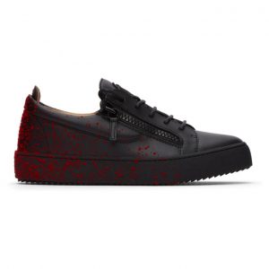 Giuseppe Zanotti Black Frankie Spray Sneakers (RU00024 88168)