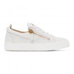 Giuseppe Zanotti White Croc Frankie Sneakers (RU70000 77649)