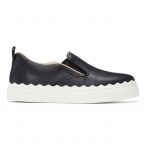 Chloe Black Lauren Slip-On Sneakers (CHC21U42142)