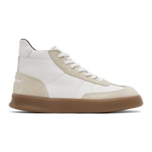 Spalwart White Nappa Smash Mid Sneakers (3035570 0006)