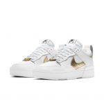 Nike Dunk Low Disrupt White Metallic Gold (W)
