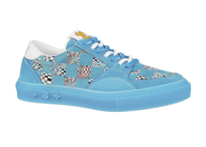 LV Ollie Blue Distorted Damier SS21