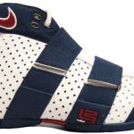 Nike LeBron 20-5-5 White Midnight Navy Varsity Red