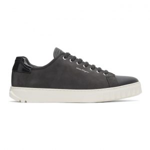 Salvatore Ferragamo Grey Cube Sneakers (02A888 732526)