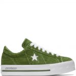 Converse One Star Platform Ox MadeMe Garden Green (W)