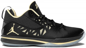 Jordan CP3.V Black Vegas Gold Anthracite