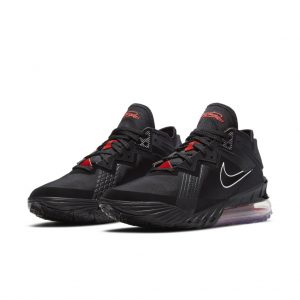 Nike Lebron 18 Low Black Red
