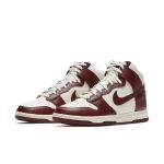 Nike Dunk High Sail Team Red (W)