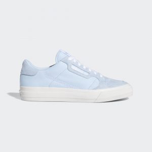 adidas Continental Vulc Schuh Glow Blue / Glow Blue / Cloud White (EG6735)