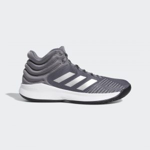 adidas Pro Spark 2018 Schuh Grey Four / Silver Metallic / Core Black (F99893)
