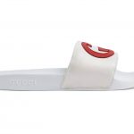 Gucci Slide Interlocking G Leather White