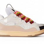 Lanvin Leather Curb White Ivory