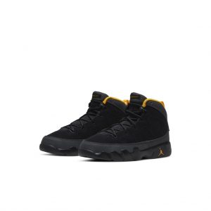 Jordan 9 Retro Dark Charcoal University Gold (PS)