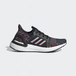 adidas Ultraboost 19 Core Black Hi Res Coral (GS)