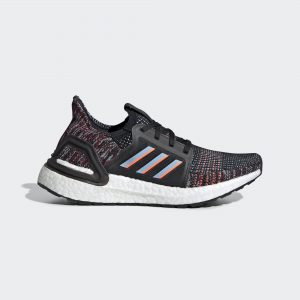 adidas Ultraboost 19 Core Black Hi Res Coral (GS)